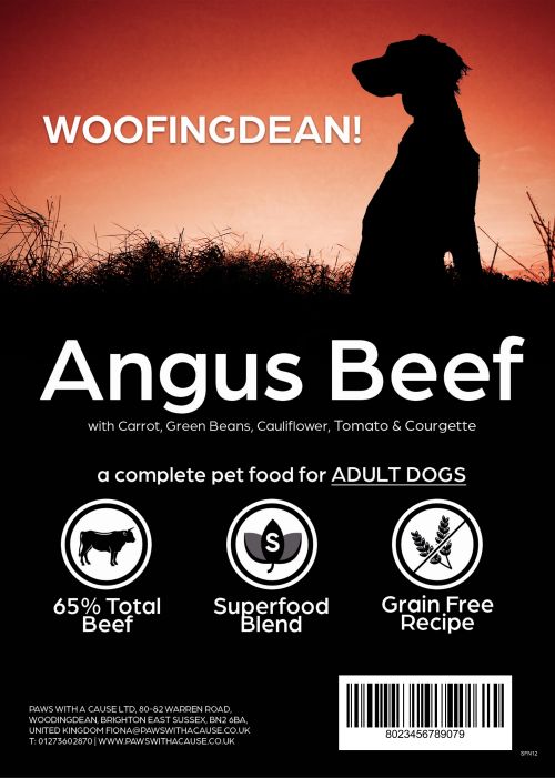 SUPERFOOD 65 ANGUS BEEF  ADULT DOG FOOD