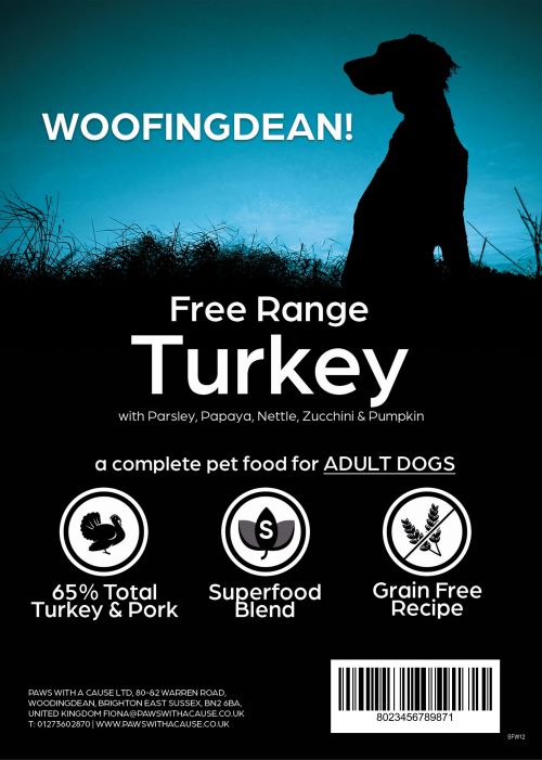 SUPERFOOD 65 TURKEY AND PORK ADULT DOG FOOD